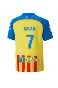 Valencia Edinson Cavani #7 Voetbaltruitje 3e tenue 2022-23 Korte Mouw